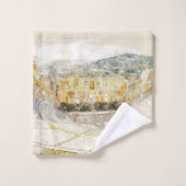 Oude Theater van Athene Griekenland Badhanddoek Se Bad Handdoek (Wasdoekje)