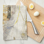 Oude Theater van Athene Griekenland Keuken Handdoe Theedoek (Quarter Fold)