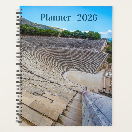 Oude Theater van Epidaurus 2026 Planner – UNESCO (Voorkant)