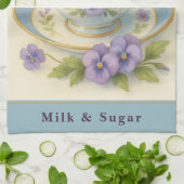 Oude Theekopjeskeuken | Hoog Tea Cadeau voor Oma Theedoek (Gevouwen)