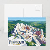 Oude Thracische Stad Perperikon Bulgarije Briefkaart (Voorkant / Achterkant)