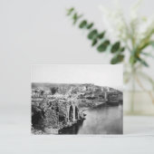 Oude Tiberia op het Zee van Galilea Briefkaart (Staand voorkant)