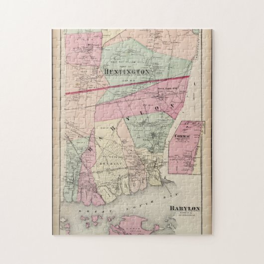 Oude tijd Babylon Puzzle Legpuzzel (Verticaal)