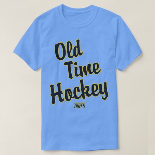 Oude tijd Hockey Steve Hanson Quote 1 T-shirt (Design voorkant)