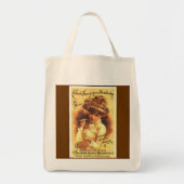 Oude tijd Mercantile Cushman Ad-Grocery bag Tote Bag (Voorkant)