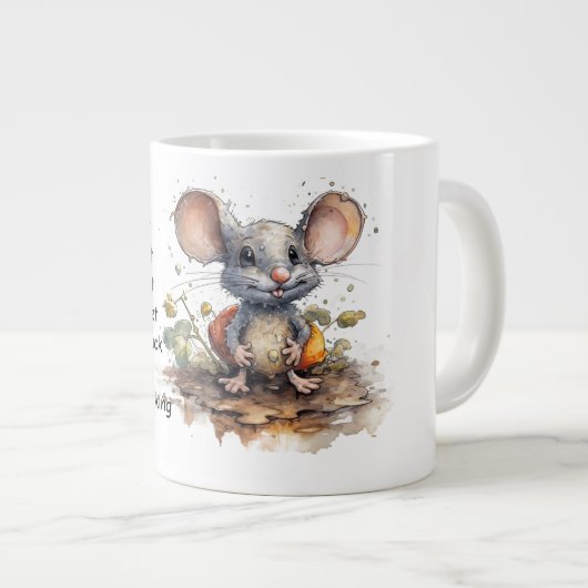 Oude Tijd Overlevende Jumbo Keramische Mok (Voorkant rechts)