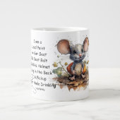 Oude Tijd Overlevende Jumbo Keramische Mok (Voorkant)