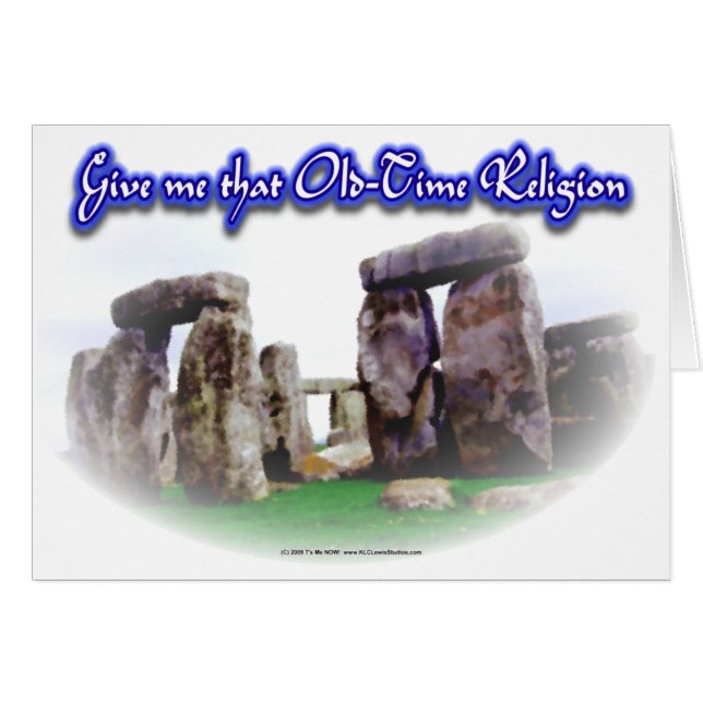 Oude tijd religie Nieuw (Voorkant Horizontaal)