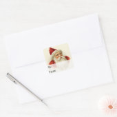 Oude tijd Santa  Gift Label (Envelop)