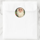 Oude tijd Santa - Sticker (Tas)