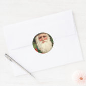 Oude tijd Santa - Sticker (Envelop)