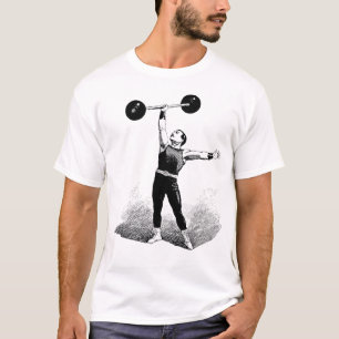 Oude tijd Sterk Man T-shirt