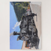 Oude Tijdopnemer bij Silverton, Colorado, Train St Legpuzzel (Verticaal)