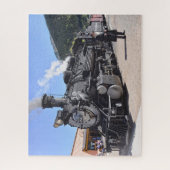 Oude Tijdopnemer bij Silverton, Colorado, Train St Legpuzzel (Verticaal)