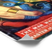 Oude tijdpulp poster (Hoek)