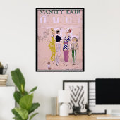 Oude Tijdschriftcover 1914 Art Deco Poster (Thuiskantoor)