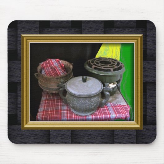 'Oude tijdskinting' Muismat (Voorkant)