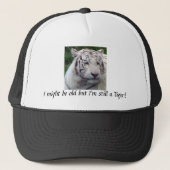 "Oude tijger" Trucker Pet (Voorkant)