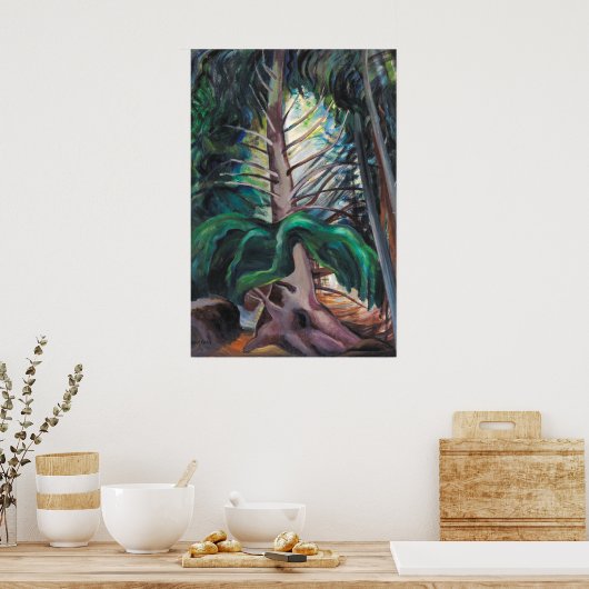 Oude timer | Emily Carr | Poster (Keuken)