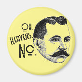 Oude Timey Gentleman Magneet (Voorkant)