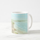 Oude Tin Mine Coast Path Cornwall Klassieke witte  Koffiemok (Voorkant rechts)