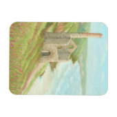 Oude tinmijn, kustpad, Cornwall fotomagneet Magneet (Horizontaal)