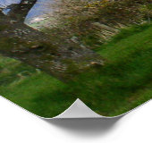 Oude tinmijnpuinhopen in Cornwall Poster (Hoek)