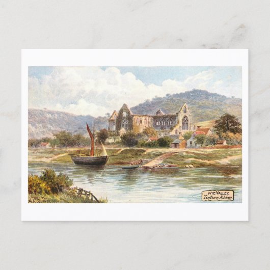 Oude Tintern Abbey Briefkaart (Voorkant)