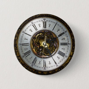 Oude toegang tot het strakklok,  ronde button 5,7 cm