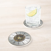 Oude toegang tot het strakklok,  zandsteen onderzetter (Zijkant)