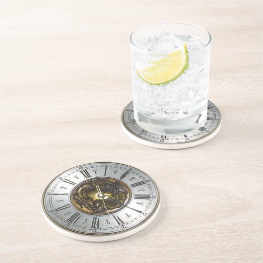 Oude toegang tot het strakklok,  zandsteen onderzetter (Zijkant)