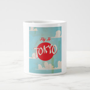 Oude Tokyo, Japan Reisposters Grote Koffiekop