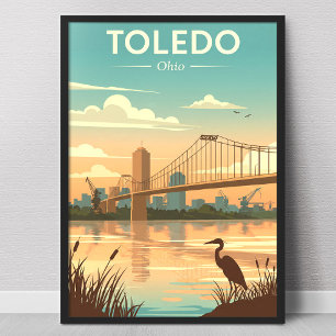 Oude Toledo Ohio Poster