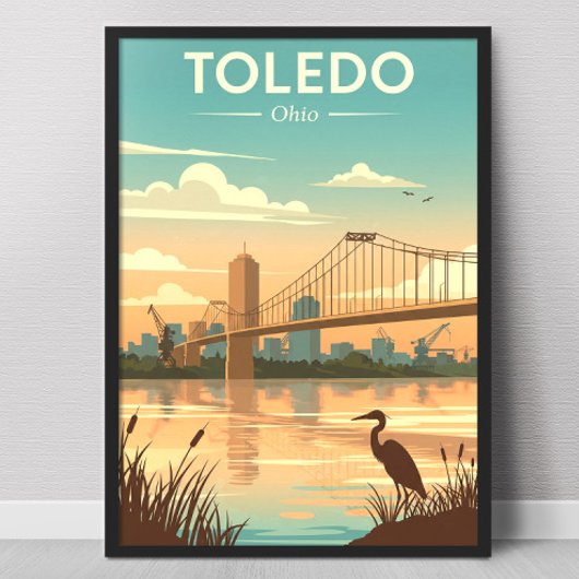 Oude Toledo Ohio Poster
