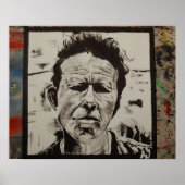 Oude Tom wacht Poster (Voorkant)