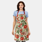 Oude Tomaten Tuinontwerp Schort (Gedragen)