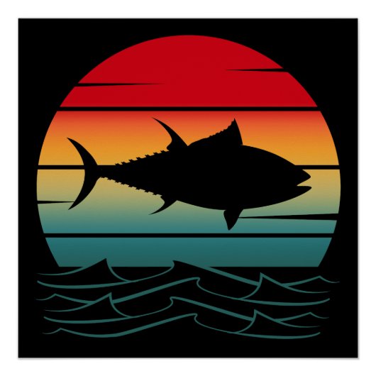 Oude Tonijn Perfect Poster (Voorkant)