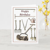 Oude tools kaart (Gele Bloem)