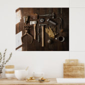 OUDE TOOLS POSTER (Keuken)