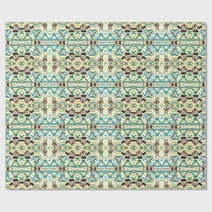 Oude Toons Art Deco Giftwrap. jaren '30 Stijl Cadeaupapier