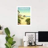 Oude Torrance Californië Poster (Thuiskantoor)