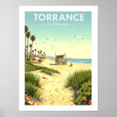 Oude Torrance Californië Poster (Voorkant)