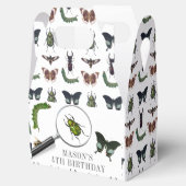 Oude Torren & Insecten Jongens Verjaardag Wit Bedankdoosjes (Geopend)
