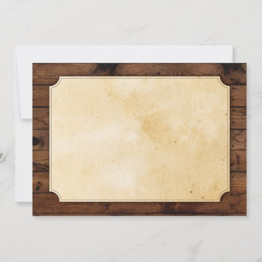 Oude tot perfecte dag Whisky Cigars Invite Kaart (Achterkant)