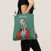 Oude 'Tovenaar van Oz', Dorothy, Rode Klaprozen Tote Bag (Dichtbij)