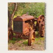 Oude  tractor, Australië, jaarplanner 2024 Planner (Achterkant)