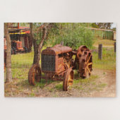 Oude  tractor, Australië Legpuzzel (Horizontaal)