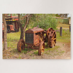 Oude  tractor, Australië Legpuzzel
