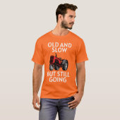 Oude Tractor Doet Het Nog T-shirt (Voorkant volledig)