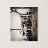 Oude tractor legpuzzel (Verticaal)